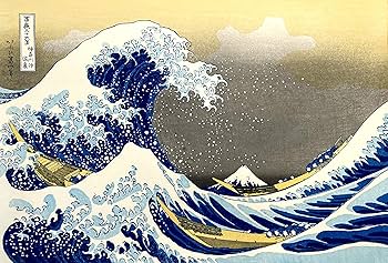 版画 復刻版 葛飾北斎 龍 復刻版 木版画 浮世絵 Katsushika Hokusai Ukiyoe